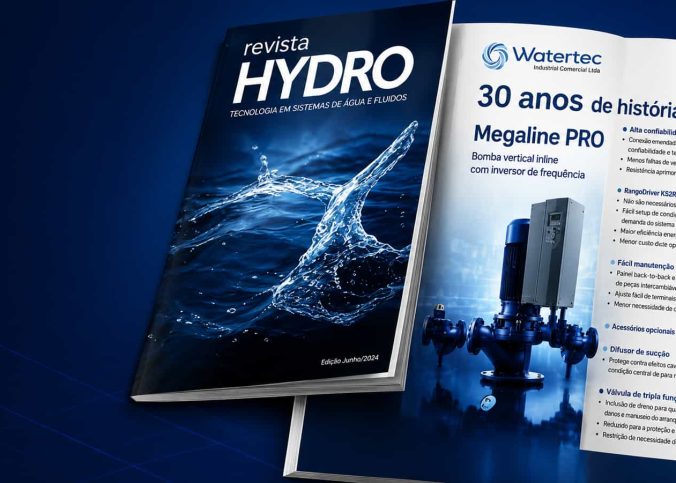Soluções da Watertec são destaque na Revista Hydro